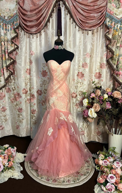 Beauty Prom Dress Sweetheart Tulle Long Prom Gown Evening Dress Dancing Dress Gala Dress D2476