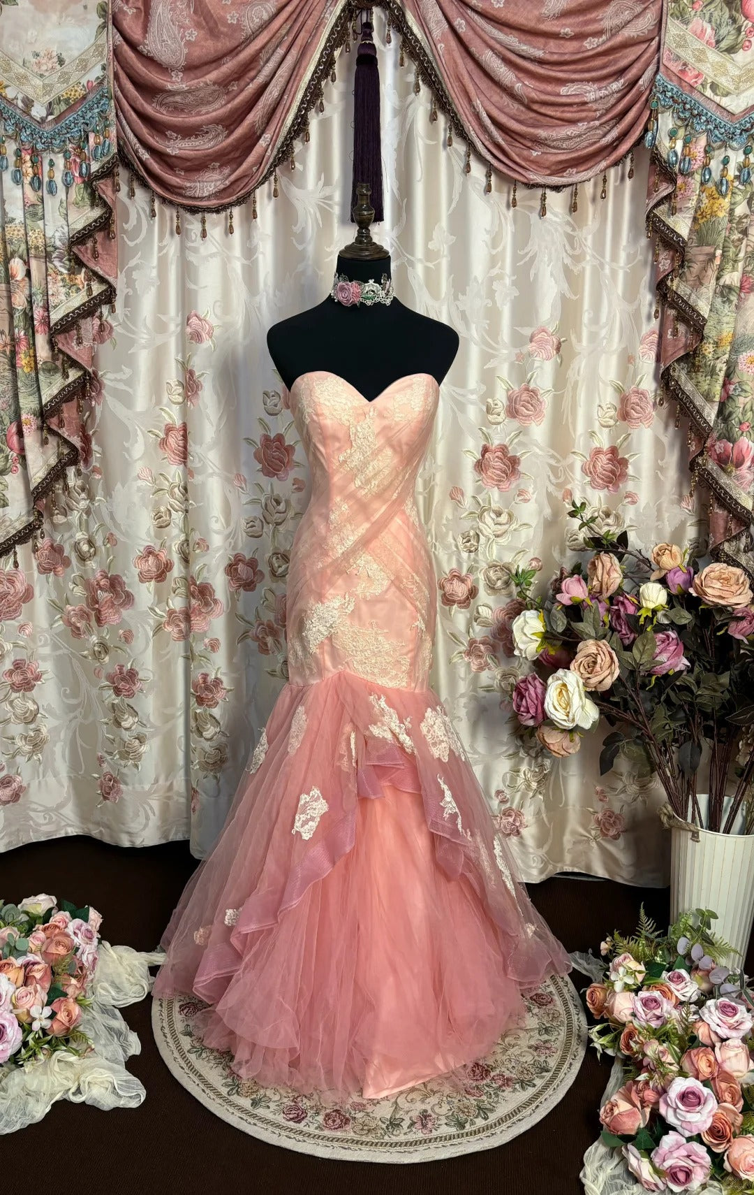 Beauty Prom Dress Sweetheart Tulle Long Prom Gown Evening Dress Dancing Dress Gala Dress D2476