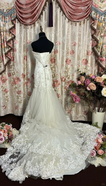 Elegant Prom Dress Strapless Mermaid Long Prom Gown Evening Dress Party Dress Gala Dress D2480