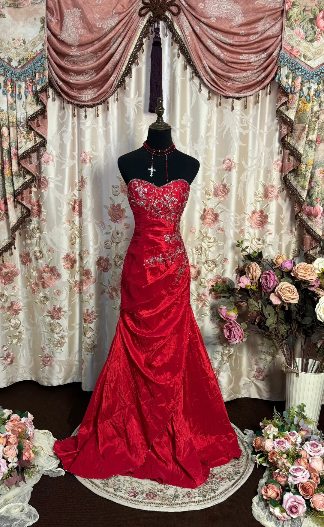 Stunning Prom Dress Sweetheart Long Mermaid Prom Gown Evening Dress Gala Dress Party Dress D2483