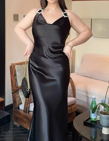 Elegant Prom Dress Halter Prom Gown Evening Dress Party Dress Gala Dress  D2499