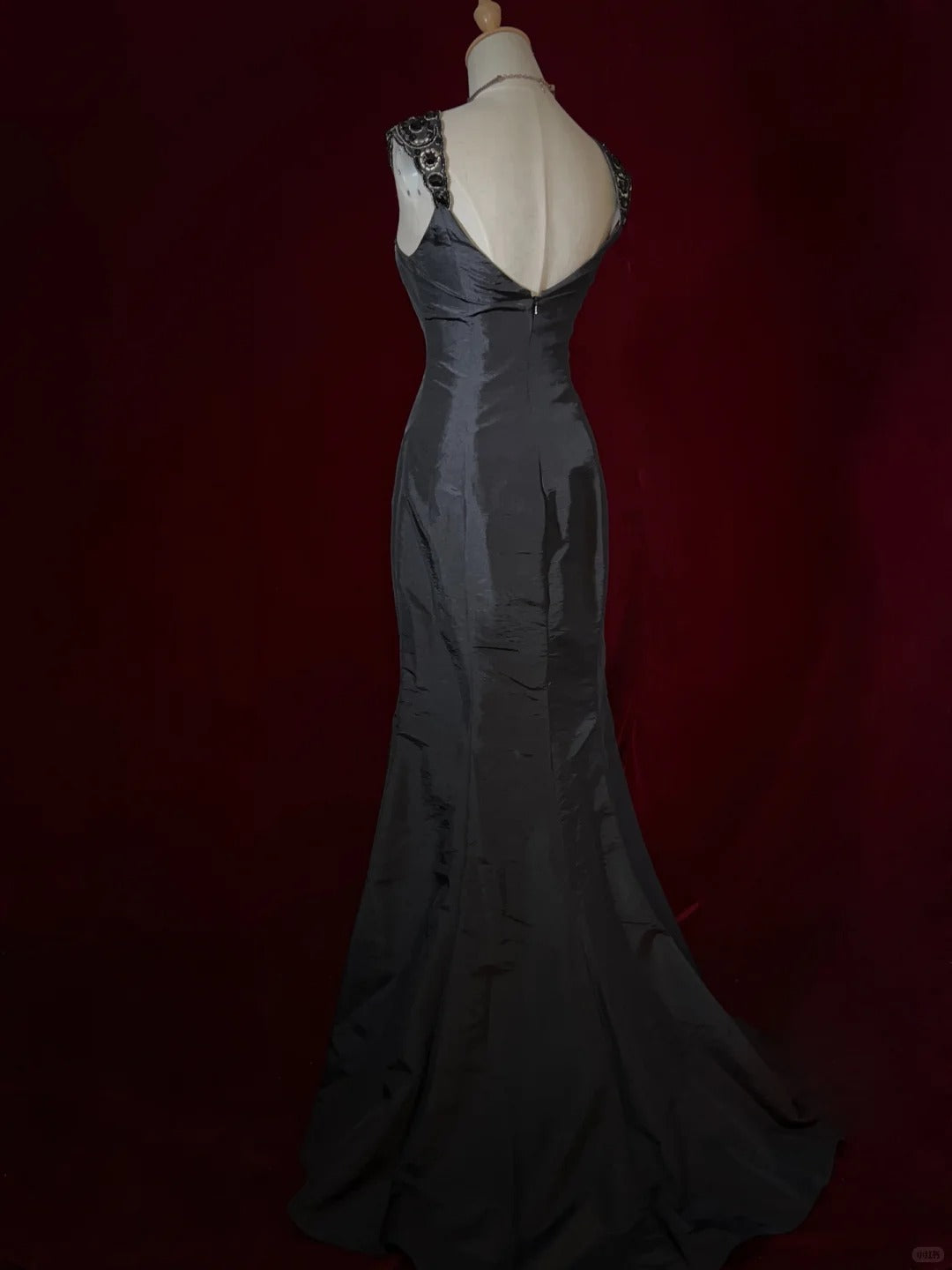 Gorgeous Prom Dress Square Neck Mermaid Prom Gown Evening Dress Gala Dress Business Dinner Dress      D2508