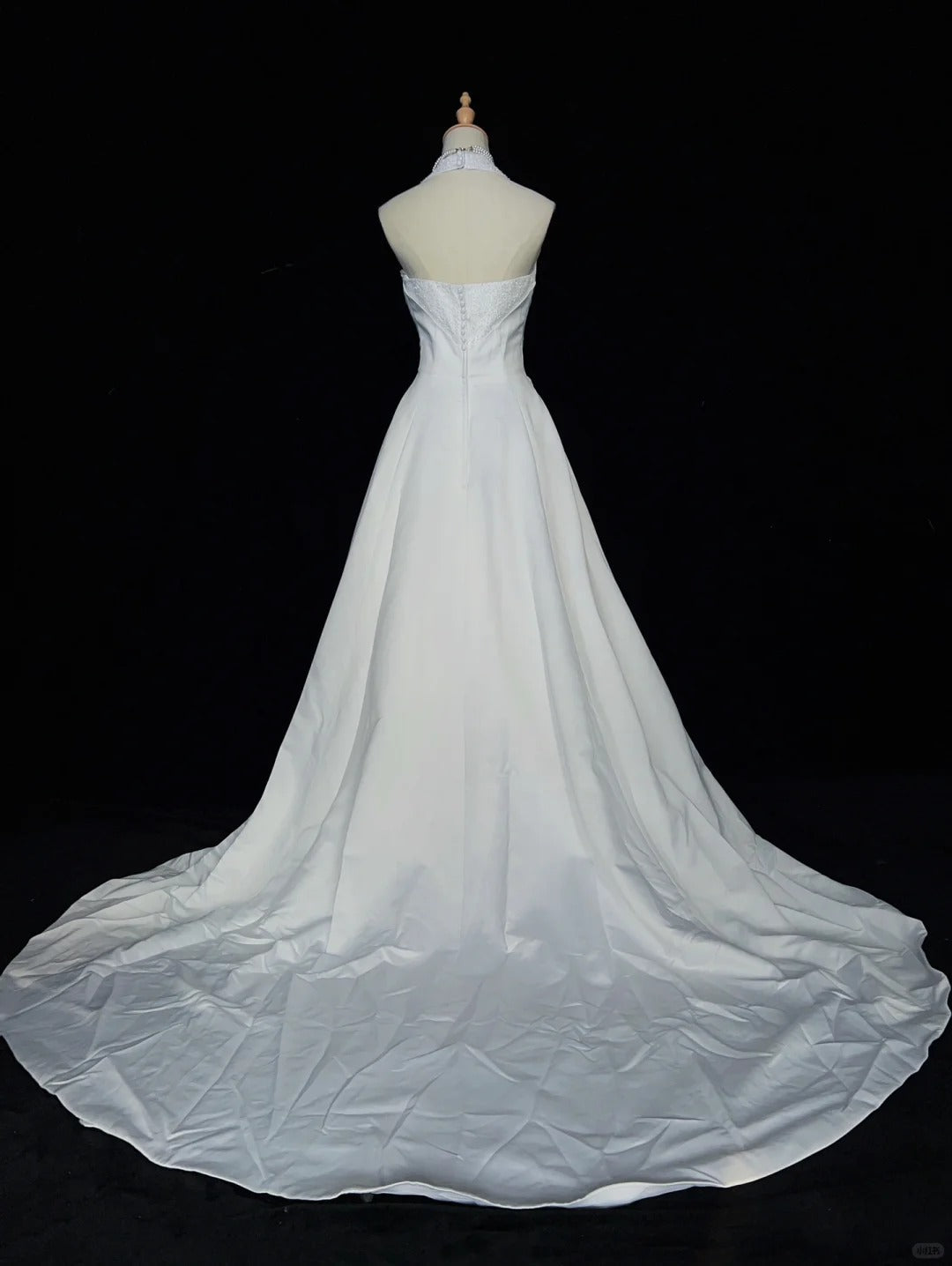 Gorgeous Wedding Dress Halter Beading Prom Gown Evening Dress Gala Dress     D2509