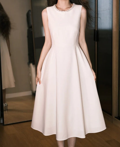 Elegant Prom Dress A Line Crew Neck Prom Dress Evening Dress Gala Dress D2557
