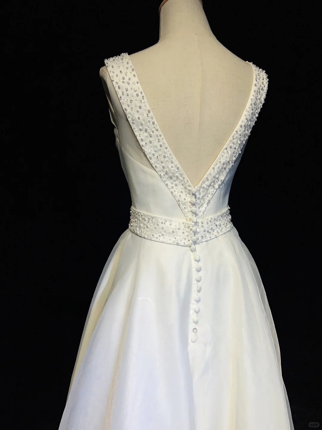 Charming Prom Dress A Line Crew Neck Beading Prom Gown Evening Dress Gala Dress     D2564