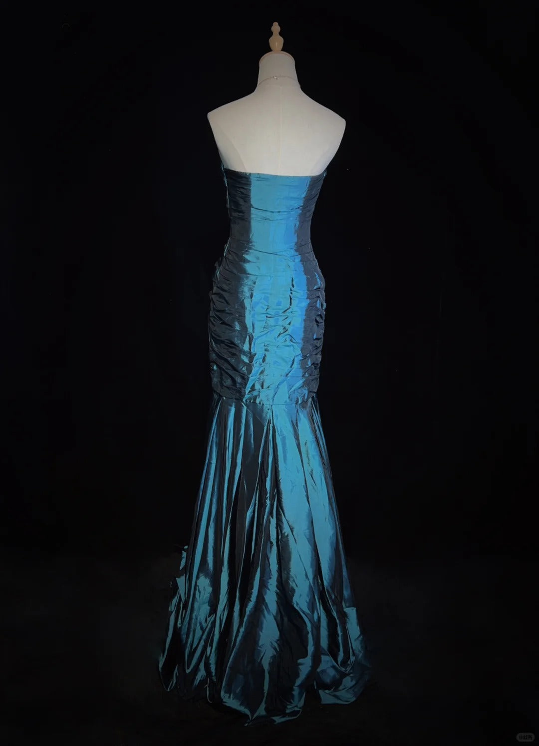 Gorgeous Prom Dress Strapless Pleated Ruffle Prom Gown Gala Dress Evening Dresses    D2596