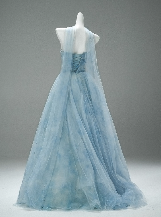 Elegant Prom Dress Strapless Beaded Prom Gown Gala Dress Evening Dress  D2632