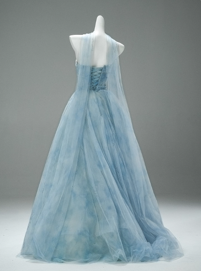 Elegant Prom Dress Strapless Beaded Prom Gown Gala Dress Evening Dress  D2632