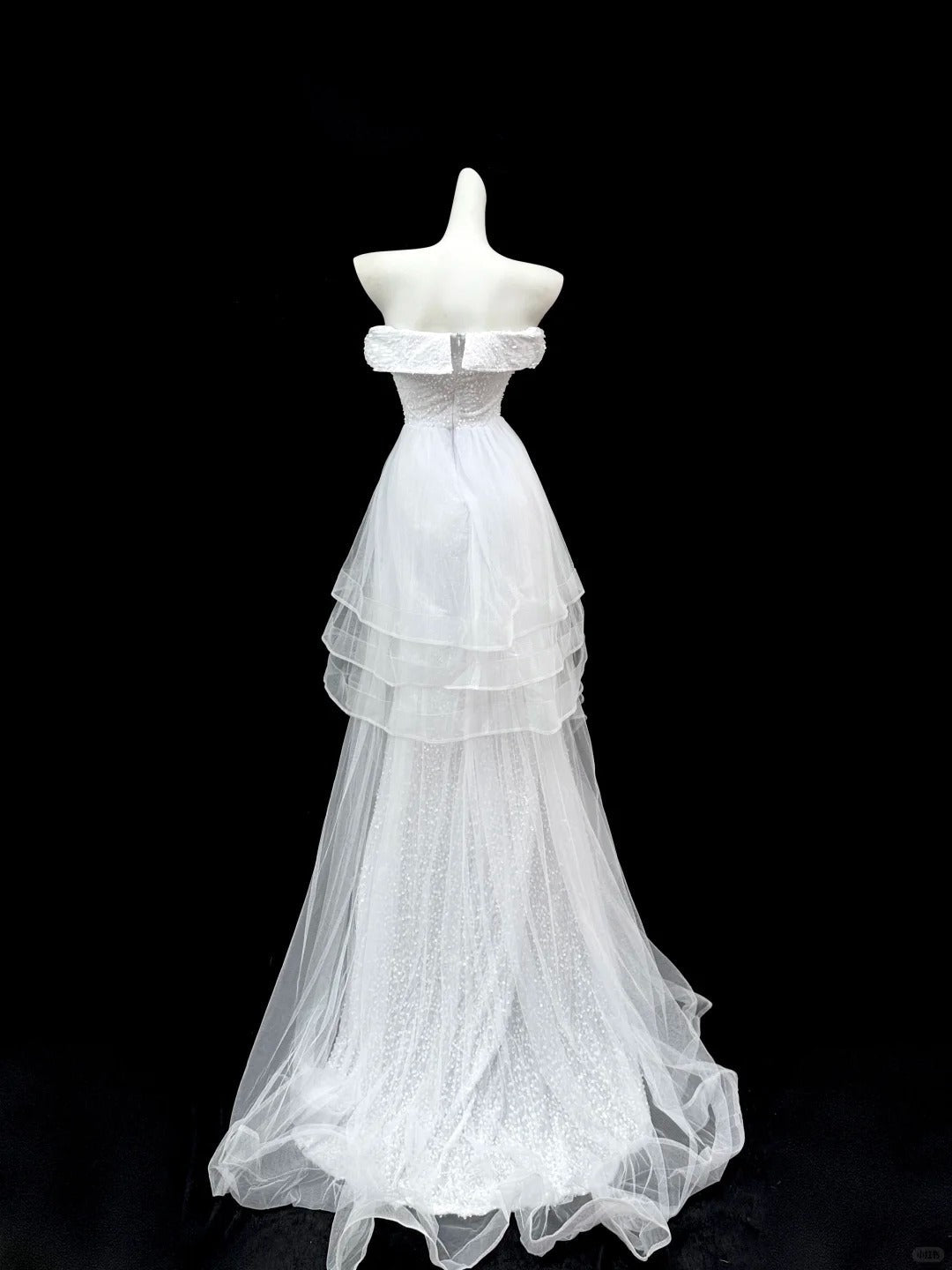 Gorgeous Prom Dress A Line V-neck Sequins Tulle Evening Dress Gala Dress  D2751