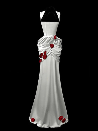 Elegant Prom Dress Pleated Evening Dress Gala Dress Party Dress   D2772