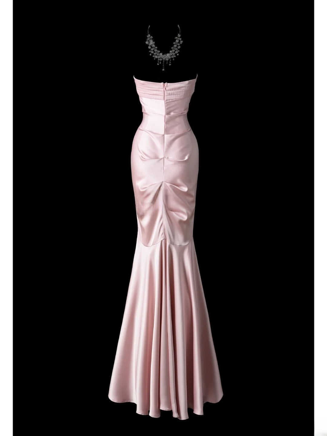 Sweet Prom Dress Sweetheart Pleated Mermaid Evening Dress Gala Dress Party Dress  D2773