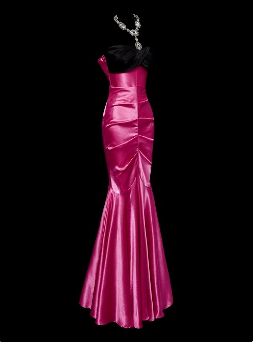 Stunning Prom Dress Sweetheart Pleated Mermaid Evening Dress Gala Dress Prom Gown     D2786