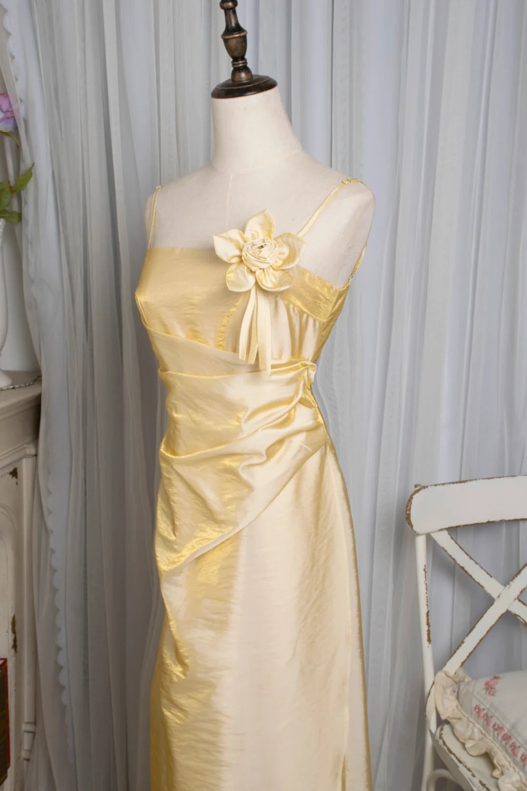 Sweet Prom Dress A Line Spaghetti Straps Birthday Party Dress Evening Dress Gala Dress      D2805