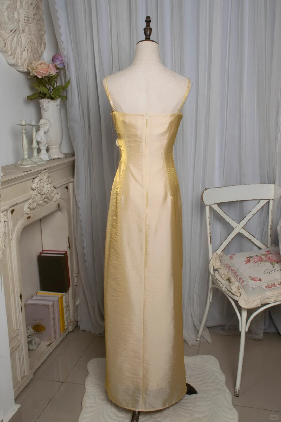Sweet Prom Dress A Line Spaghetti Straps Birthday Party Dress Evening Dress Gala Dress      D2805