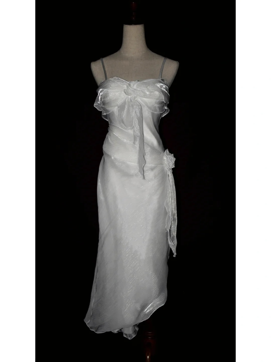 Elegant Prom Dress Spaghetti Straps Pleated Birthday Party Dress Evening Dress Gala Dress   D2807