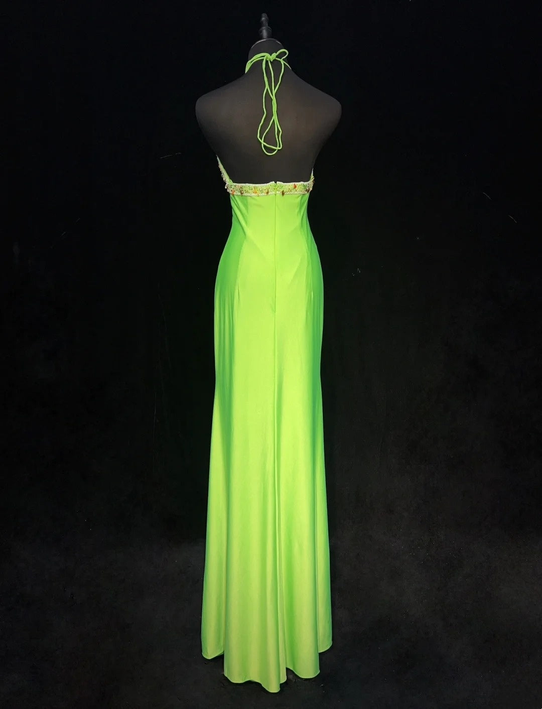 Stunning Prom Dress Halter Beading Evening Dress Gala Dress Party Dress   D2907