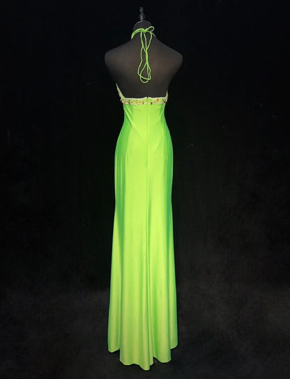 Stunning Prom Dress Halter Beading Evening Dress Gala Dress Party Dress   D2907