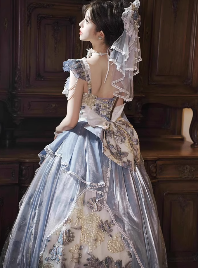 Gorgeous Prom Dress Off Shoulder Pleated Ball Gown Birthday Party Dress Evening Dress 16th Dress  D2926