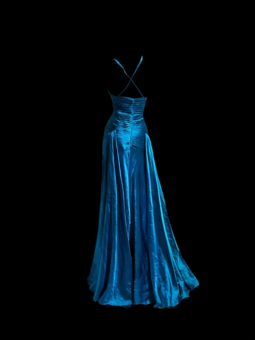 Gorgeous Prom Dress V-neck Pleated Gala Dress Evening Dress   D2832