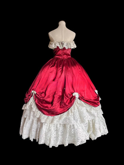 Elegant Prom Dress Sweetheart Pleated Ball Gown Evening Dress Quinceanera Dress    D2840