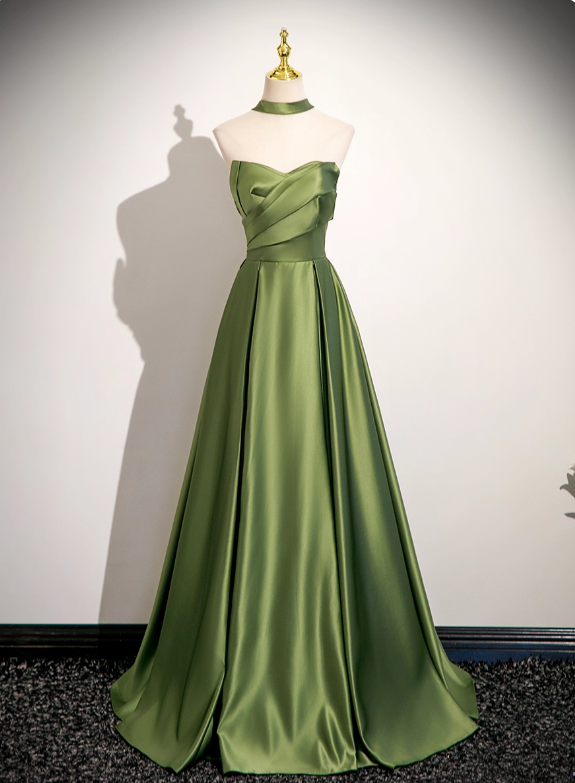 Elegant Prom Dress A Line Sweetheart Pleated Evening Dress Gala Dress     D2963