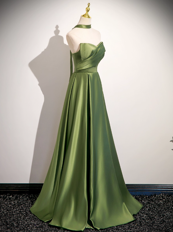 Elegant Prom Dress A Line Sweetheart Pleated Evening Dress Gala Dress     D2963
