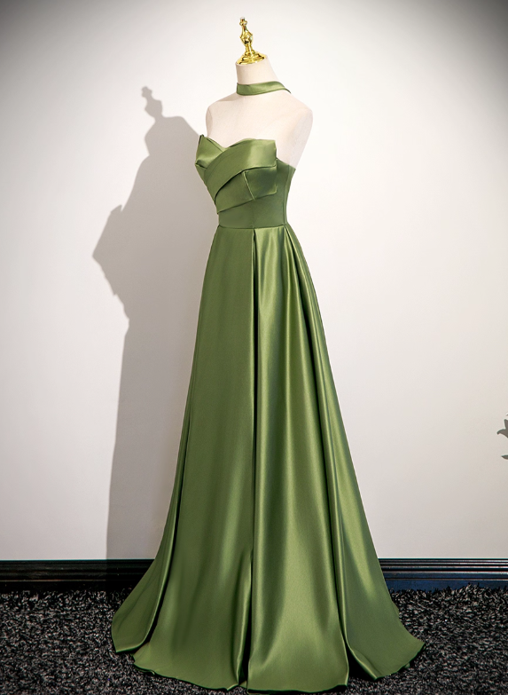 Elegant Prom Dress A Line Sweetheart Pleated Evening Dress Gala Dress     D2963