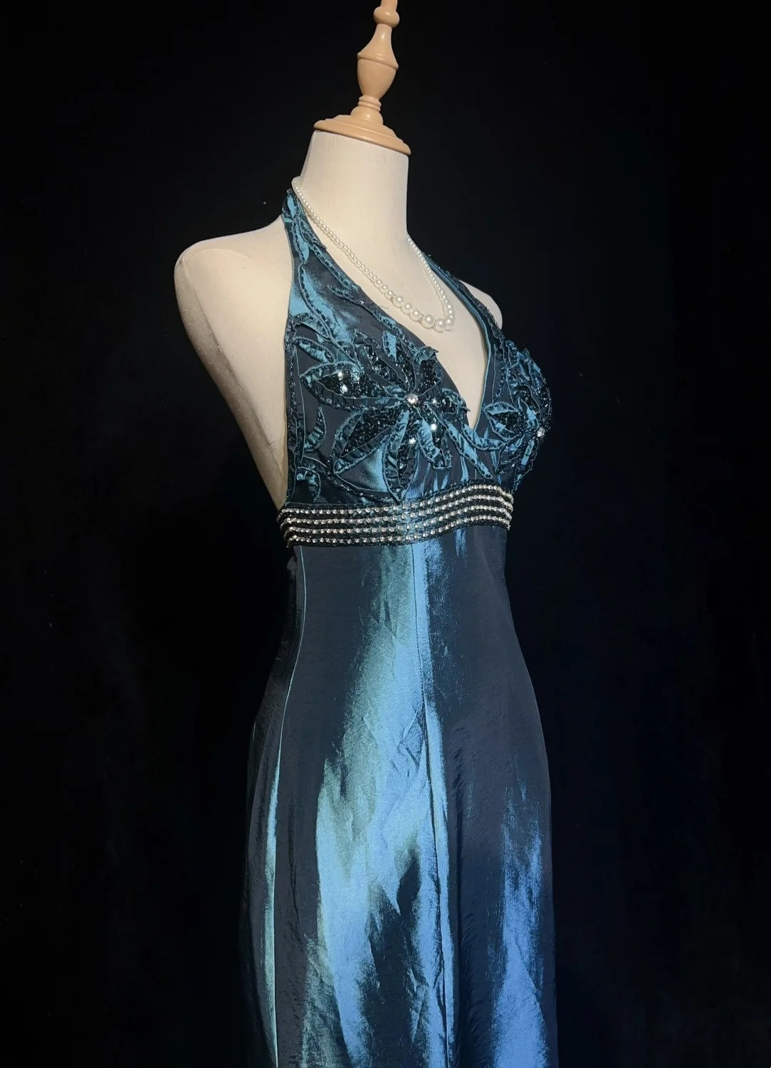 Elegant Prom Dress Halter Long Mermaid Evening Dresses Gala Dress Party Dress D2986