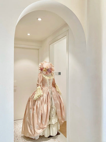 Sweet Prom Dress Square Neck Pleated Ball Gown Evening Dress Birthday Party Dress Quinceanera Dress   D3023