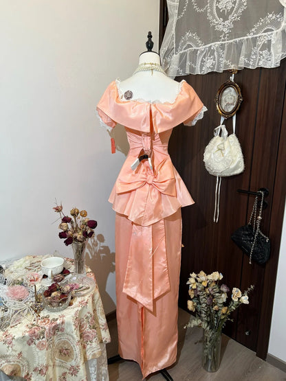 Elegant Prom Dress Off Shoulder Gala Dress Evening Dress    D3130