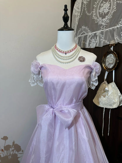 Elegant Prom Dress A Line Off Shoulder Evening Dress Gala Dress   D3131