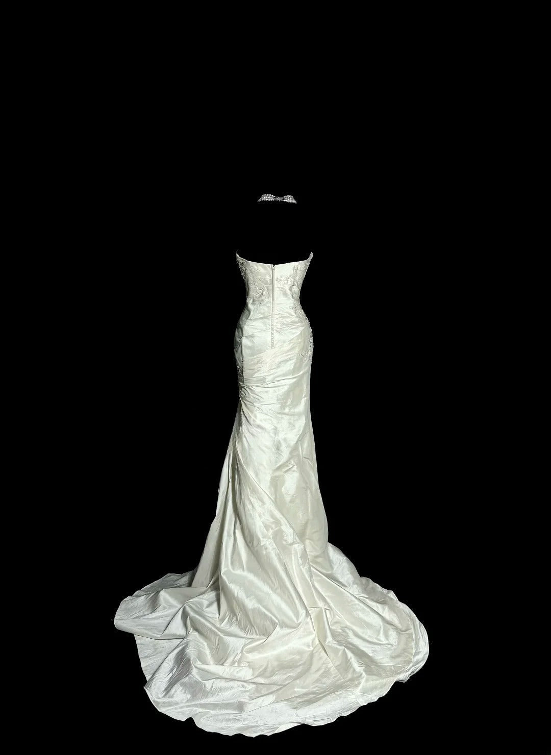 Elegant Wedding Dress Sweetheart Pleated Mermaid Wedding Dress  D3205