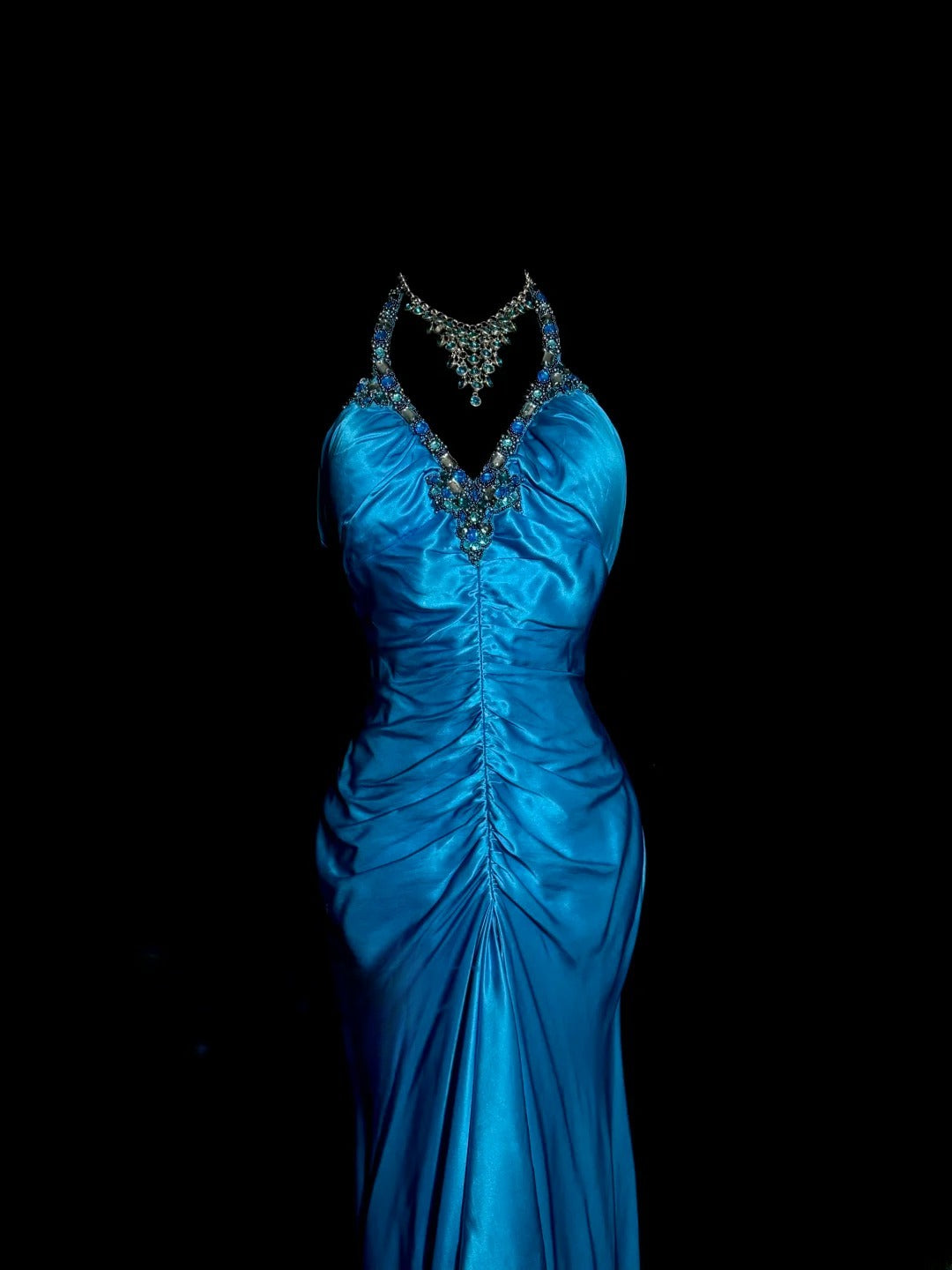 Gorgeous Prom Dress Halter Pleated Asymmetrical Hem Evening Dress Cocktail Dress Birthday Party Dress    D3213