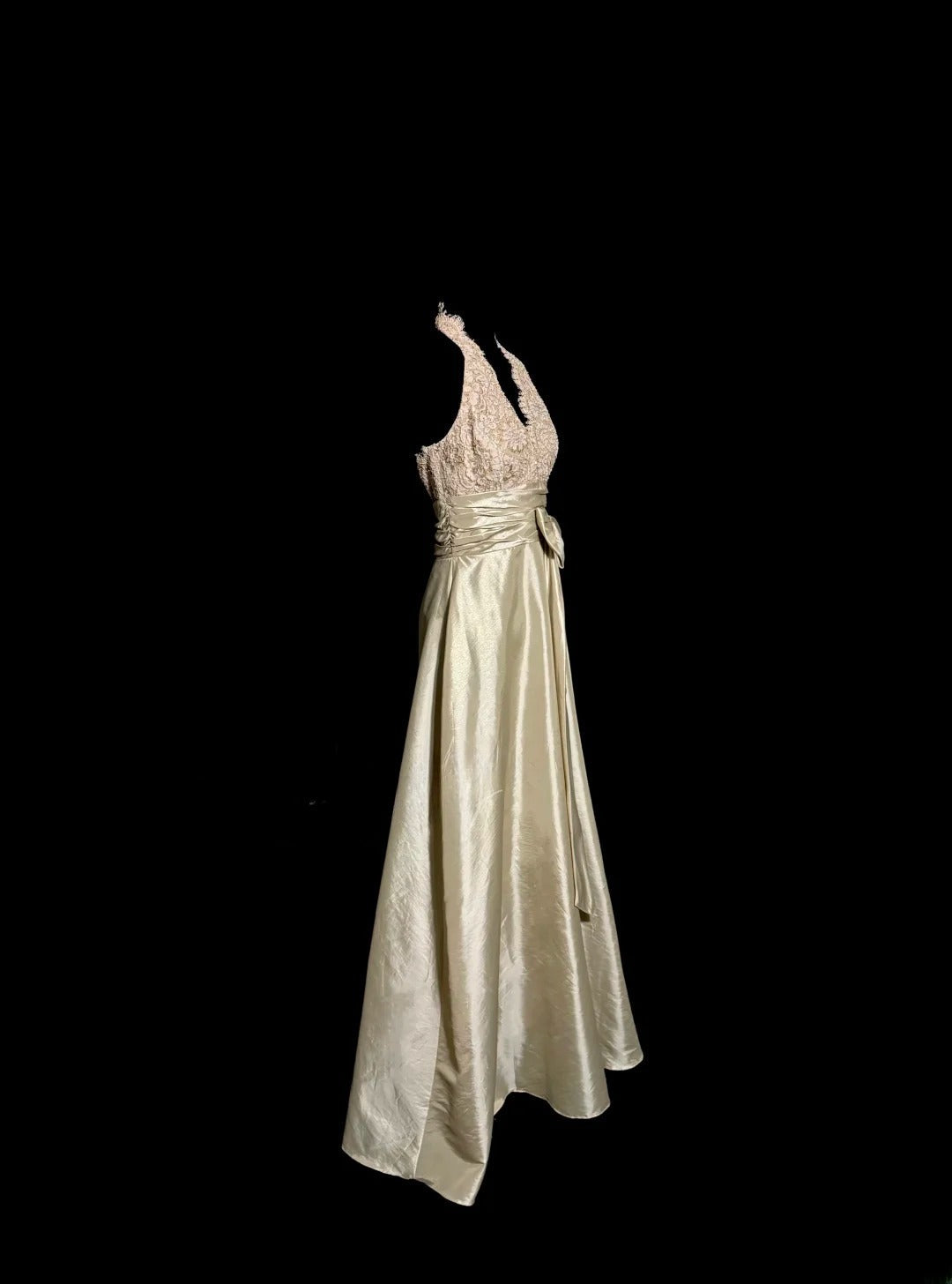 Elegant Prom Dress A Line Halter Evening Dress Gala Dress Cocktail Dress   D3220