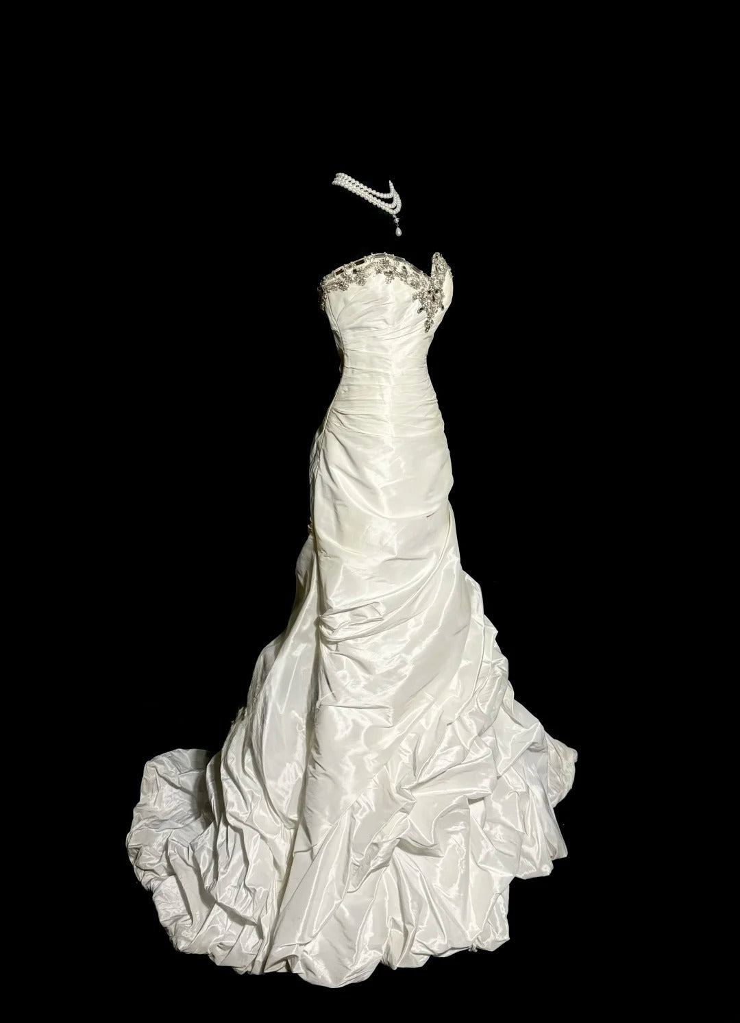 Elegant Wedding Dress A Line Sweetheart Pleated Wedding Dress  D3222