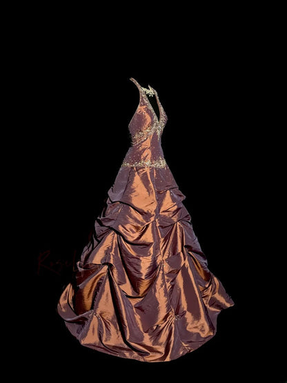 Gorgeous Prom Dress A Line Halter Pleated Evening Dress Gala Dress   D3225