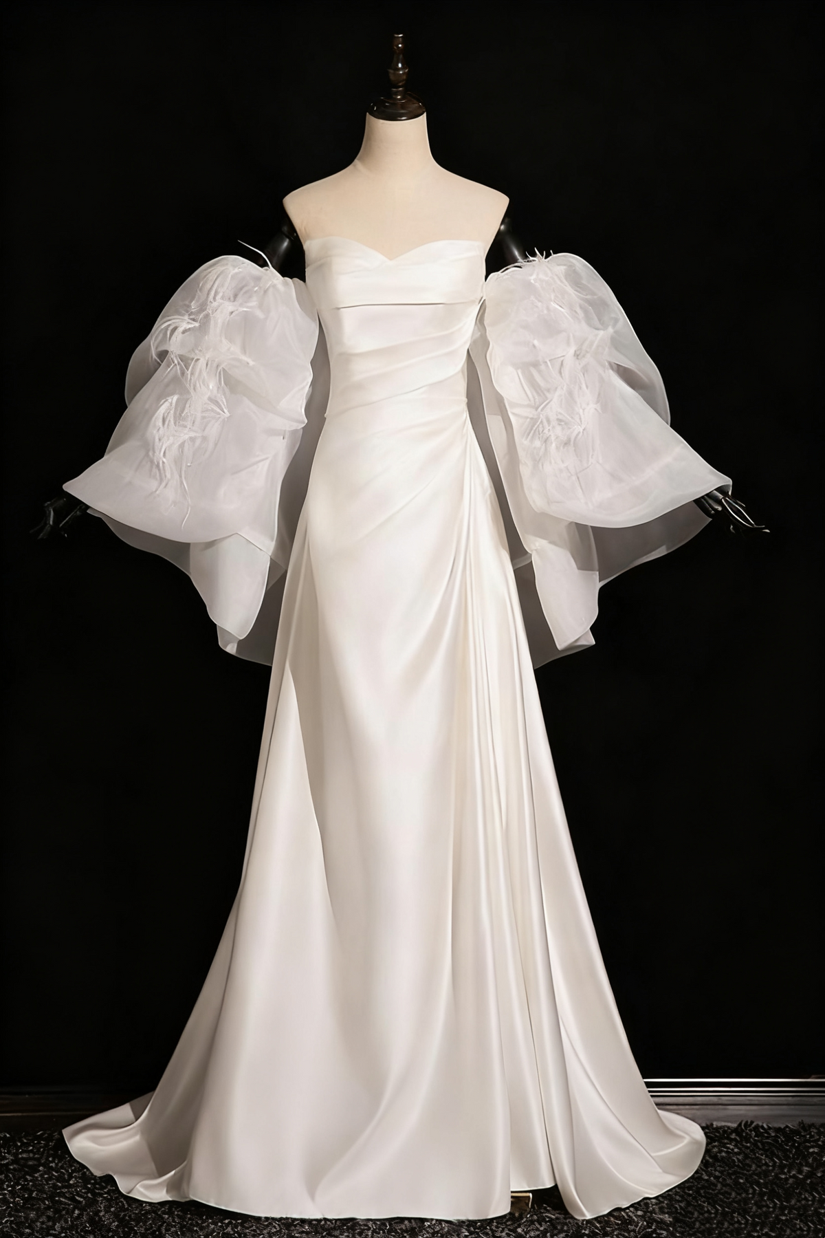 Beauty Wedding Dress A Line Sweetheart Pleated Wedding Dress  D3302