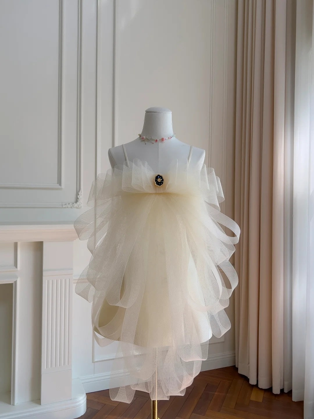 Charming Homecoming Dress Spaghetti Straps Tulle Short Prom Dress Birthday Party Outfits Cocktail Dress   D3328