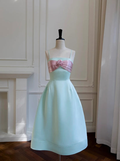Elegant Prom Dress A Line Spaghetti Straps Quinceanera Dress Birthday Party Dress  D3341