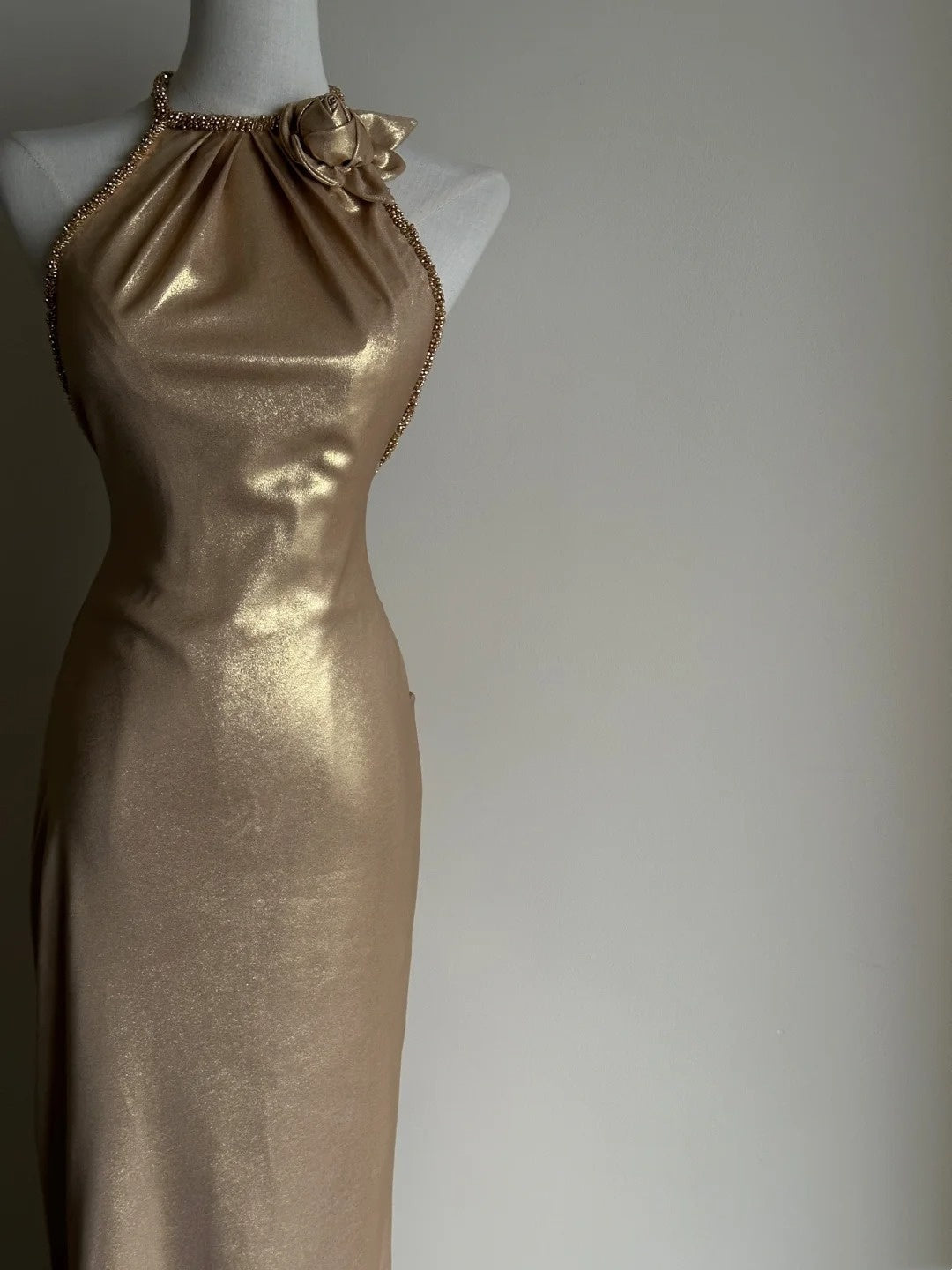 Beauty Prom Dress Halter Mermaid Evening Dress Gala Dress  D3353