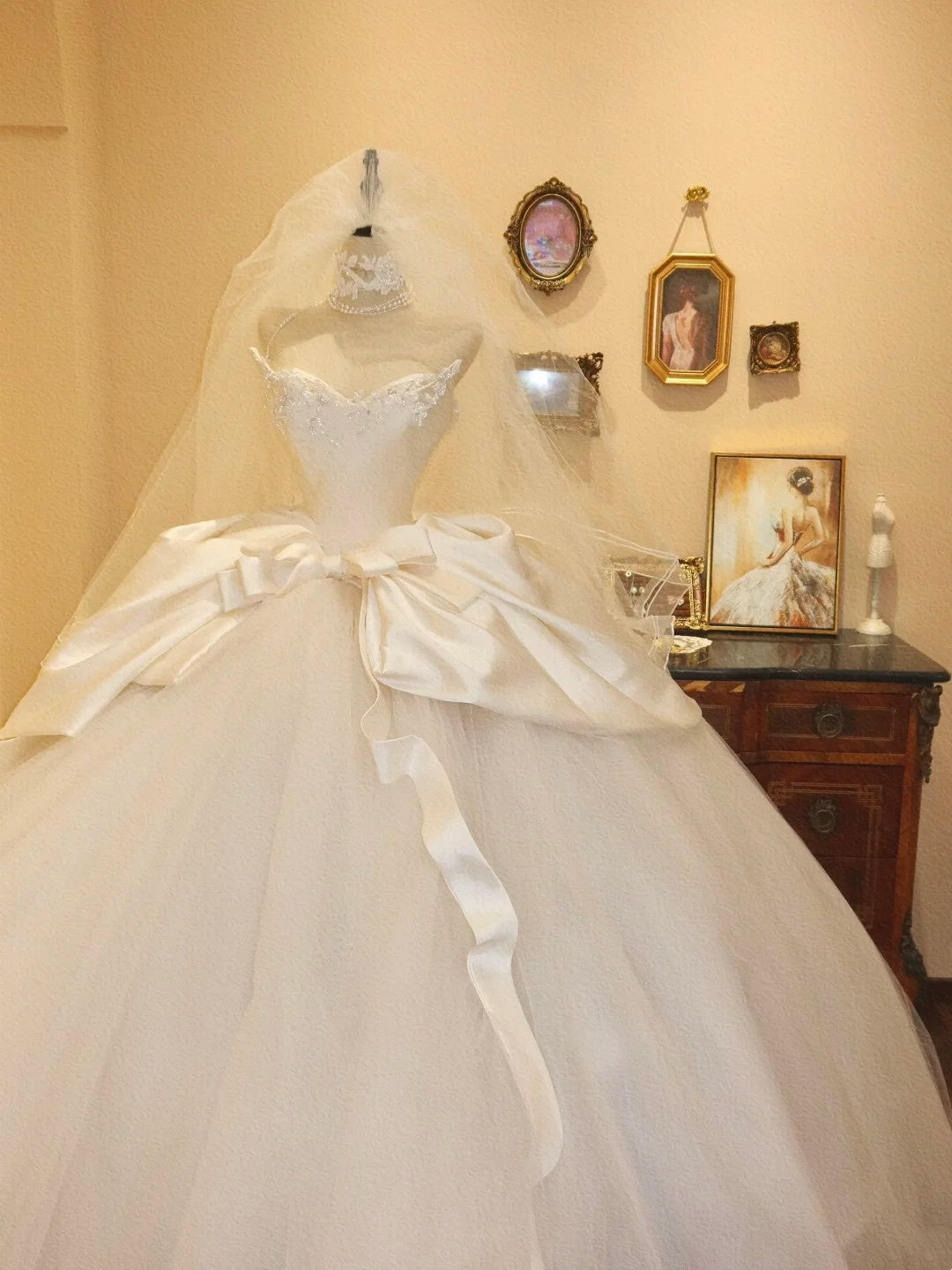 Beauty Wedding Dress Sweetheart Pleated Tulle Wedding Dress D3402