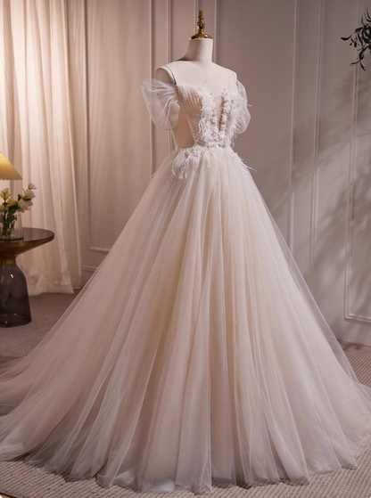 New Arrival Wedding Dress Off Shoulder Tulle Wedding Dress      D3475