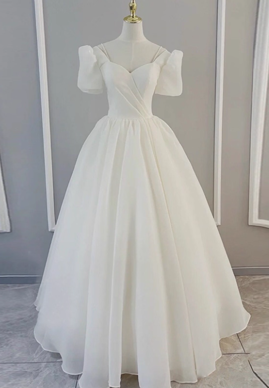 Beauty Wedding Dress Sweetheart Pleated Wedding Dress  D3490
