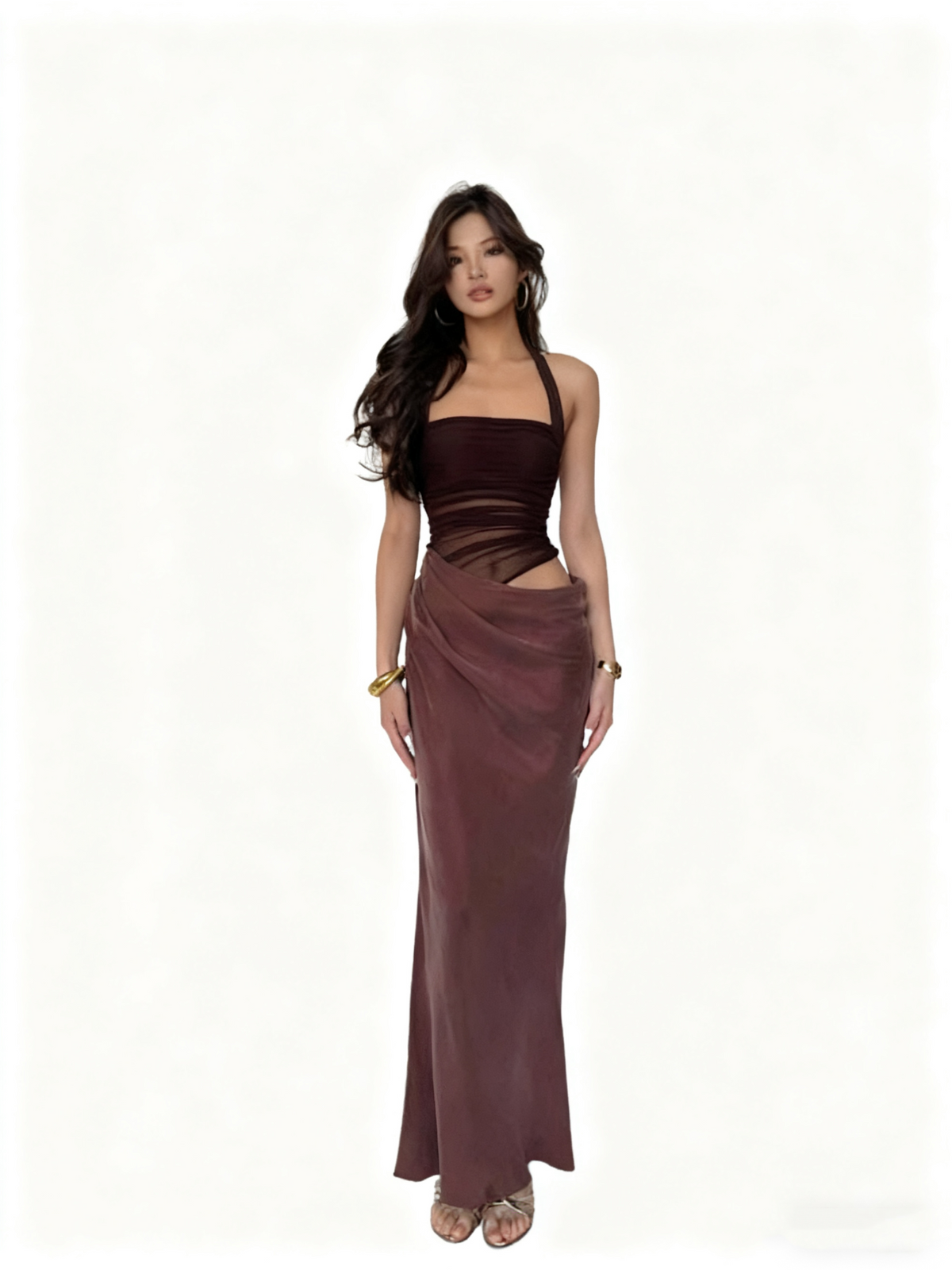 New Arrival Prom Dress Halter Pleated Birthday Party Dress Cocktail Dress   D3500