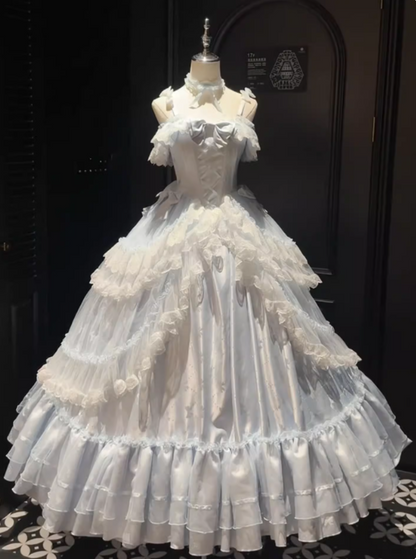 New Arrival Prom Dress Spaghetti Straps Tulle Pleated Evening Gown Birthday Party Dress Ball Gown   D3609
