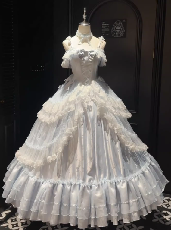 New Arrival Prom Dress Spaghetti Straps Tulle Pleated Evening Gown Birthday Party Dress Ball Gown   D3609