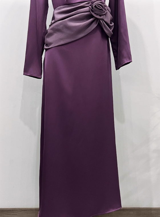 Elegant Prom Dress Crew Neck Pleated Evening Dress Gala Dress   D3617