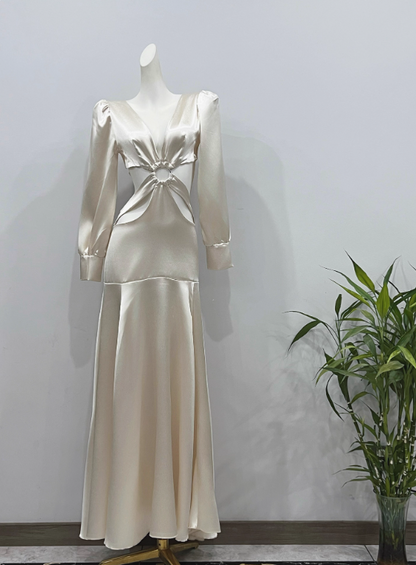 New Arrival Prom Dress V-neck Evening Dress Gala Dress     D3621