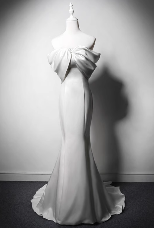 New Arrival Wedding Dress Off Shoulder Mermaid Wedding Dress  D3637