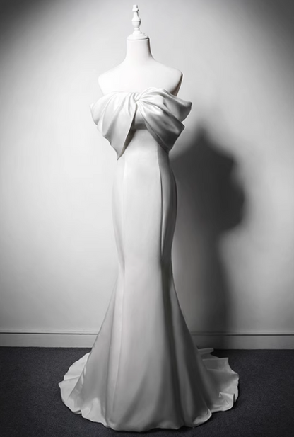 New Arrival Wedding Dress Off Shoulder Mermaid Wedding Dress  D3637